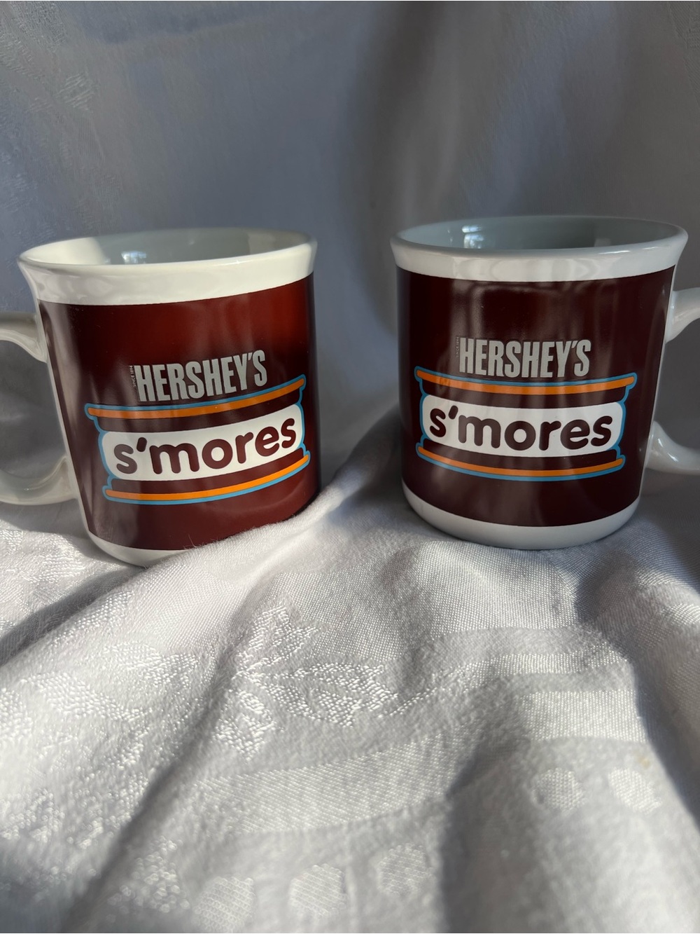 Hershey's S'mores Ceramic Mugs - Brown (Set of 2)